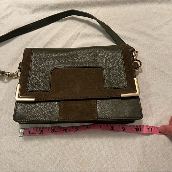 Vince Camuto genuine leather and suede hand bag - Picture 14 of 16